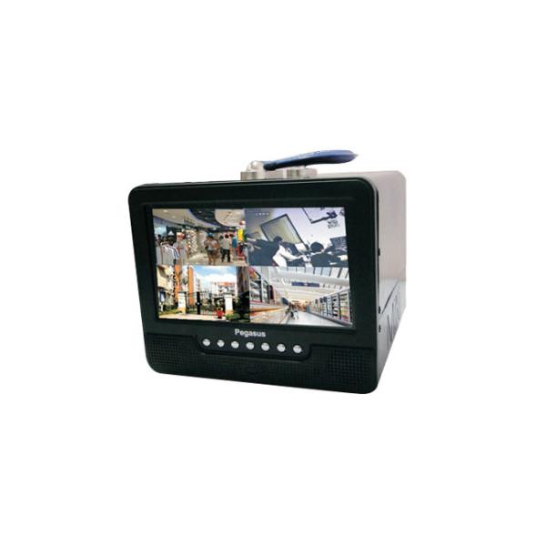 ES-DVR704 7 Inch LCD Screen Support 4ch Network Function Stand Alone Combo DVR