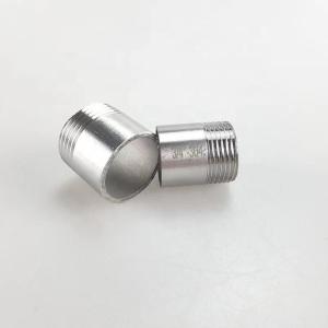 SS316 Welded NPT BSPP BSPT G Threaded 3/8 Inch Non Standard Cylindrical Head in