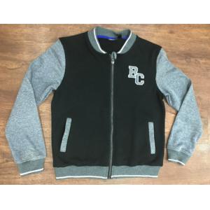 China Windproof Childrens Fleece Coats Boys Strong Wear Resisting Side Pockets on sale