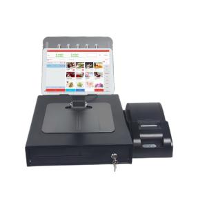 Foldable Tablet POS Machine with 9.7 inch IPS Display and Cash Drawer for Retail