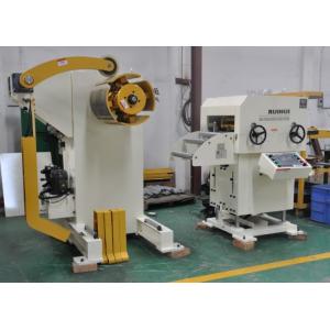 Automotive Parts NC Servo Roll Decoiler Straightener Feeder For Press Machine