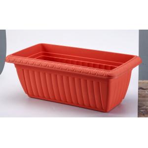 ISO9001 Thickened PP Rectangular Window Sill Plant Pots Trough