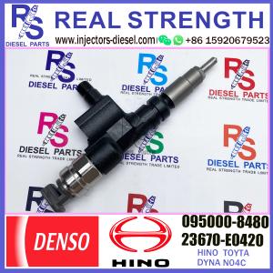 Diesel Fuel Injector 095000-8480 23670-E0420 For HINO N04C 23670-78070 23670