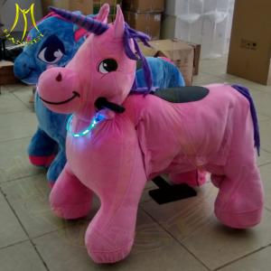 Wholesale Hansel dinosaur ride on animal and plush animal electric scooter made in china with electric walking horse toy for mall from china suppliers