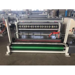 Stable Paper Roll Slitting & Rewinding Machine Double Pneumatic Brake 1600mm