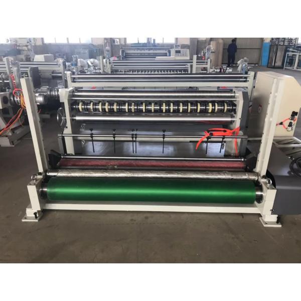 Stable Paper Roll Slitting & Rewinding Machine Double Pneumatic Brake 1600mm