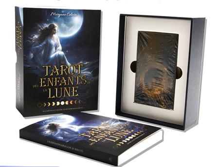 Quality Custom Card Game Printing with Glossy/Matte Lamination and Tarot Card Rolling Gold Border for sale
