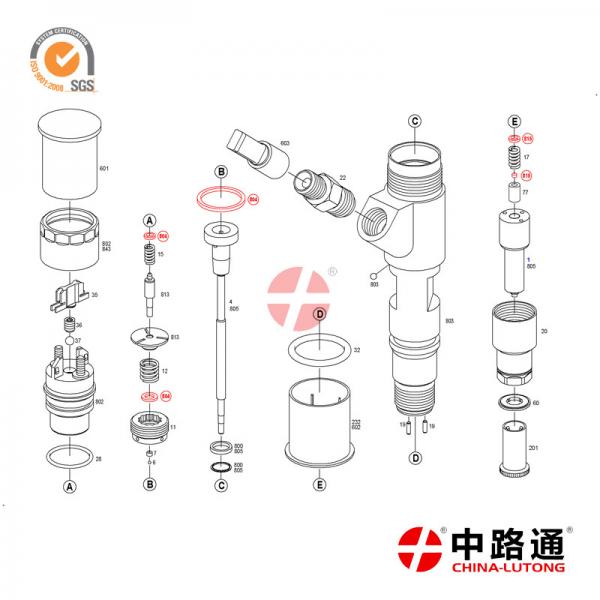 Quality fuel pump vs fuel injector 0 445 120 231 Fuel Nozzles & Injectors apply to Komatsu PC200-8 for sale