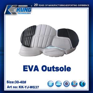 Wholesale Flat Thick Rubber EVA Outer Sole Lightweight Abrasion Resistant from china suppliers