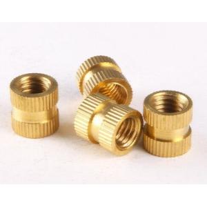 Brass Knurled Nuts Insert Embedded Nuts M2 * 3* 3.5 Through-hole brass insert