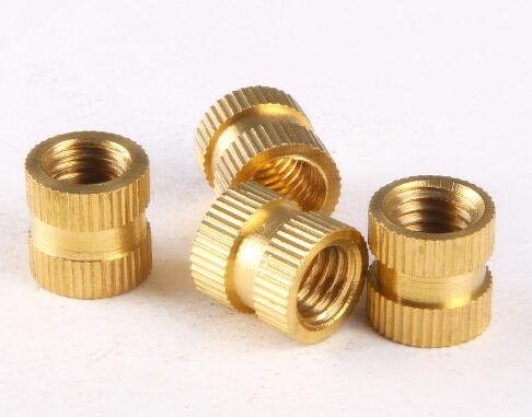 Brass Knurled Nuts Insert Embedded Nuts M2 * 3* 3.5 Through-hole brass insert