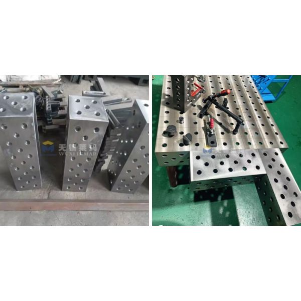 U Shaped Steel Square Box Ss Square Box For 3D Welding Table