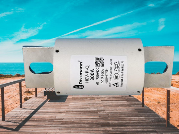 Quality Designed For EV Charging Pile High Voltage Fuse , White Ceramic Fuse Use On ESS for sale