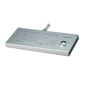 86 Keys Compact Format Stainless Steel Keyboard Waterproof Explosion Proof IP68