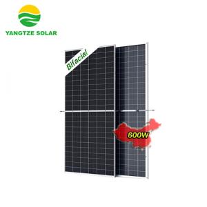 ODM Bifacial Solar Panel Photovoltaic Module 600W