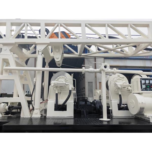 Electric Generator Truck Mounted Drilling Rig With SINOTRUK HOWO Chassis And 500mm Diameter BZC400ZY