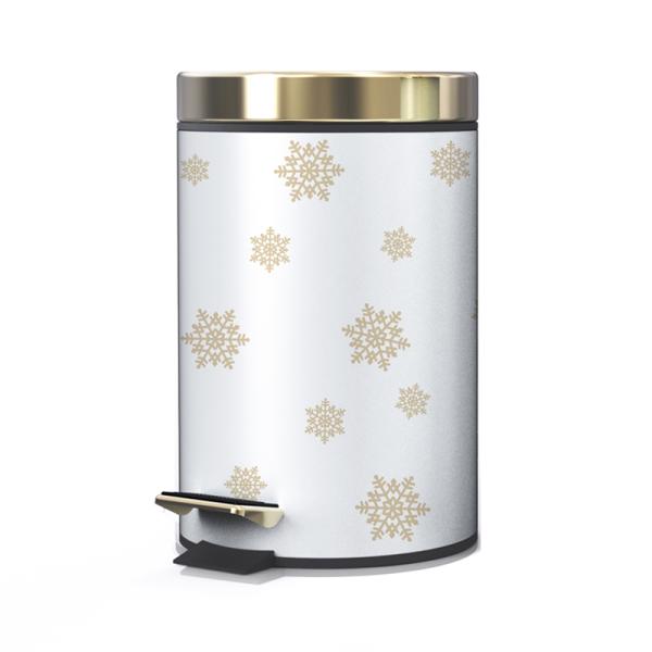 Iron Structure Foot Pedal Trash Bin A Durable and Practical Solution for Household Waste Management in 2021