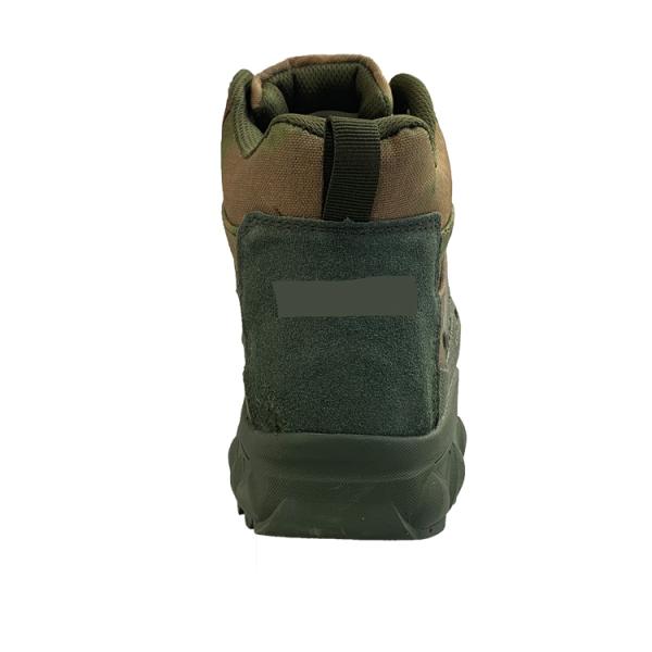 Oxford Fabric Upper Anti Slip Lace-up Shoes For Lace-up Closure And Closure Combat Army Boots For Men