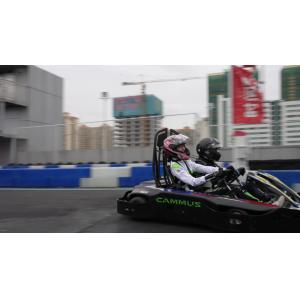 Amusement Park Children Go Kart Pro Racing Electric 48V With LED Light