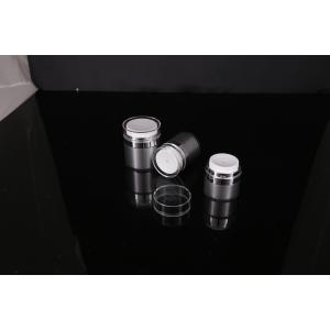 hand lip crystal pump empty square white Screen Printing Airless 30ml Cosmetic