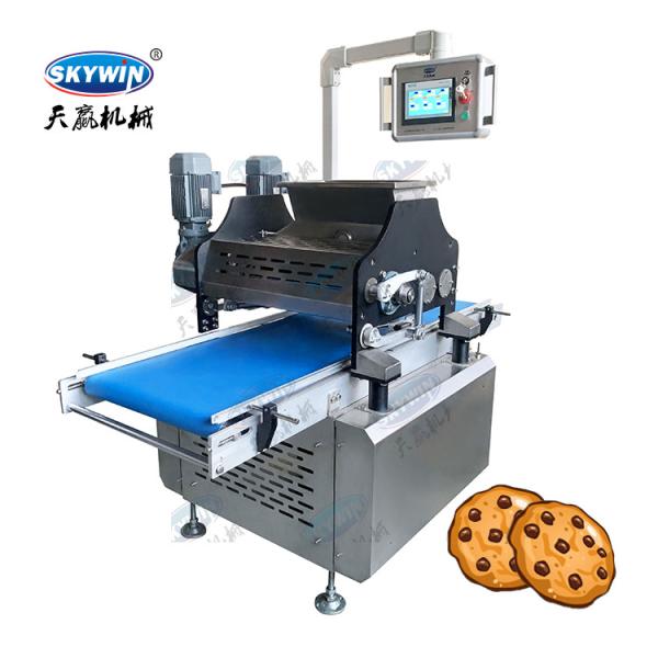 Multi - Function Automatic Cookie Production Line Mini Tray Type Wire Cut