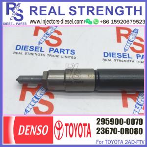 Diesel Fuel Common Rail Fuel Injector 23670-0R080 295900-0070 Fuel Injection