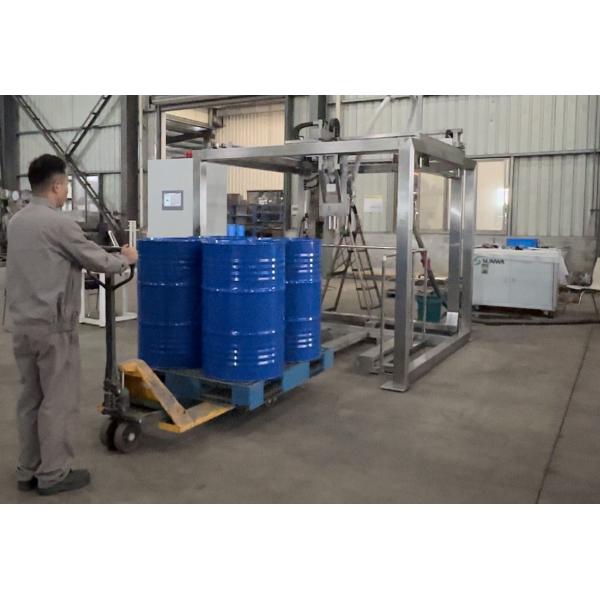 High Capacity Automatic Liquid Pallet Filling Machine With Cognex Camera