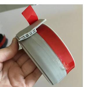 2" Silicone Rubber/PVC Under Door Sweep Weather Stripping Door Bottom Seal Strip