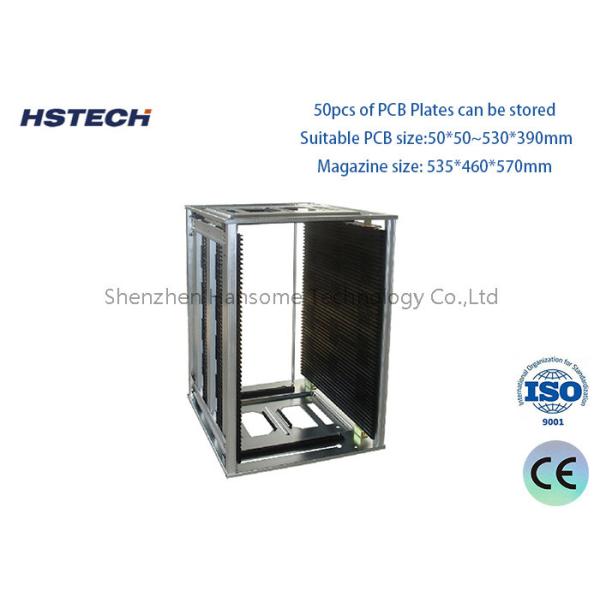 Quality Max Store 50pcs SMT ESD Magazine PCB Storage Rack Handling with Width Adjustment for sale
