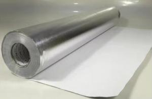 China Heat Reflective Material Aluminum Foil Facing Coated Woven Fiberglass on sale