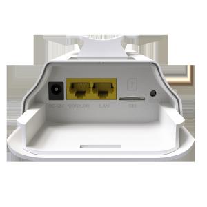 White 4G CPE Wireless Hotspot Mobile Router Outdoor Waterproof Wifi Router