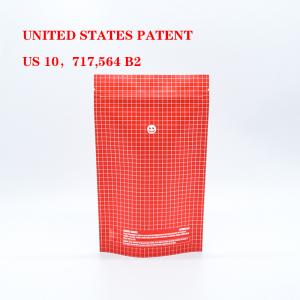 Customized Odor-Resistant Child Protective Bags Self-Standing Plastic Zipper