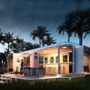 Container Houses Customized Design Modern Popular Prefab House for Mobile