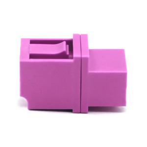 4g Network LC PC OM4 Multimode Duplex Optic Fiber Adapter with 0.2dB Insertion