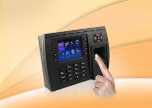Wholesale 3.5&quot; TFT Fingerprint Time Attendance System Biometric Fingerprint Reader With TCP / IP from china suppliers