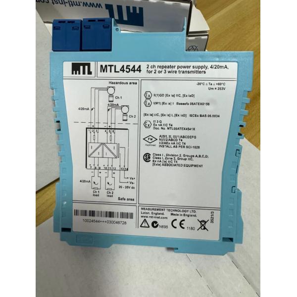 MTL4544 MTL Instruments Proximity Detector Interface Base Guideway Safety