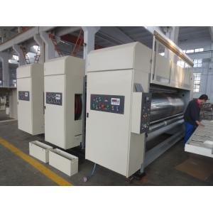 Automated Feeding Flexo Printer Slotter Machine High Speed Cutting Machine