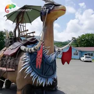 High Durability Dinosaur Parade Float Vehicle For City Plaza