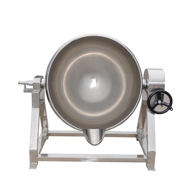 Jacket Kettle for Sauce Steam Gas/Electricity Heating in Vegetable Processing Plant