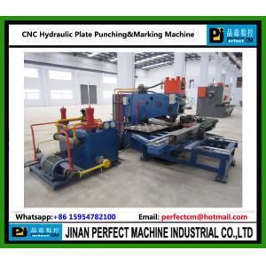 Wholesale CNC Hydraulic Plate Punching&amp;Marking Machine (Model PP104) from china suppliers