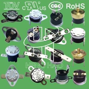 KSD301 Temperature Limiting Thermostat , Electric Iron Snap Disc Thermostat