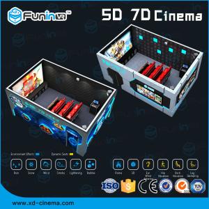 Customized 5D / 7D / 9D Cinema Simulator With Computer Control System