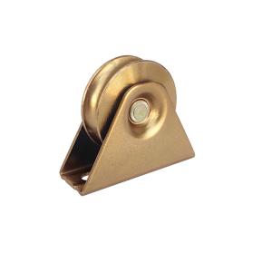 Galvanized U Groove Sliding Gate Wheel With Internal Bracket