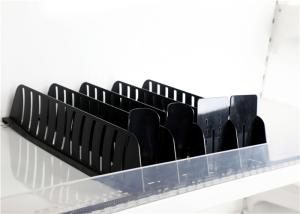Width Adjustable 3N 6N 9N Shelf Pusher System Spring Loaded Shelf Pusher For Cigarette Displaying