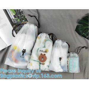 Compostable Biodegradable Matte Gift Drawstring Reusable Eco-Friendly Waterproof