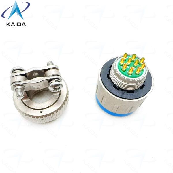 Quality D38999/26MC98PN-H+M85049 91-13M  Composite KAIDA  Amphneol  TV Series connector military  manafacture  solder pins with clamp backshell for sale