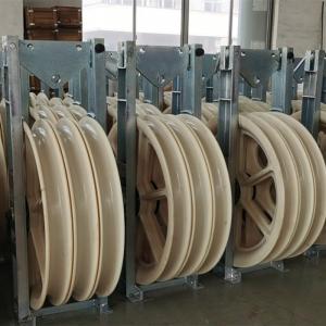 916x110mm Three Wheels Nylon Pulley Universal Conductor Stringing Block