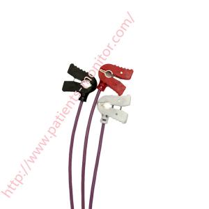 Philipph M1624A ECG Lead Set Unshielded 3 Lead Miniclip AAMI 0.7M 989803144941