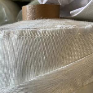 China White Woven Fiberglass Cloth Insulation  Heat Preservation on sale