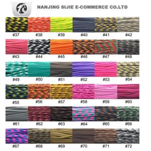 Typeiii 550 Polyester 4mm Paracord with 7 Inner Strand 100FT